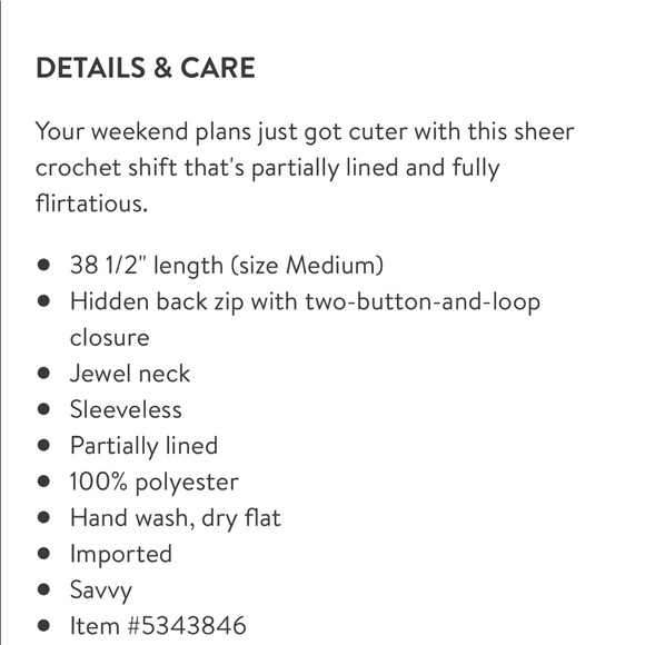 Lovers + Friends Blush Crochet Shift Dress, Red, Women's Medium NWT - Picture 13 of 15